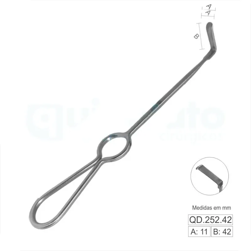 Afastador Obwegeser para Baixo - 42mm