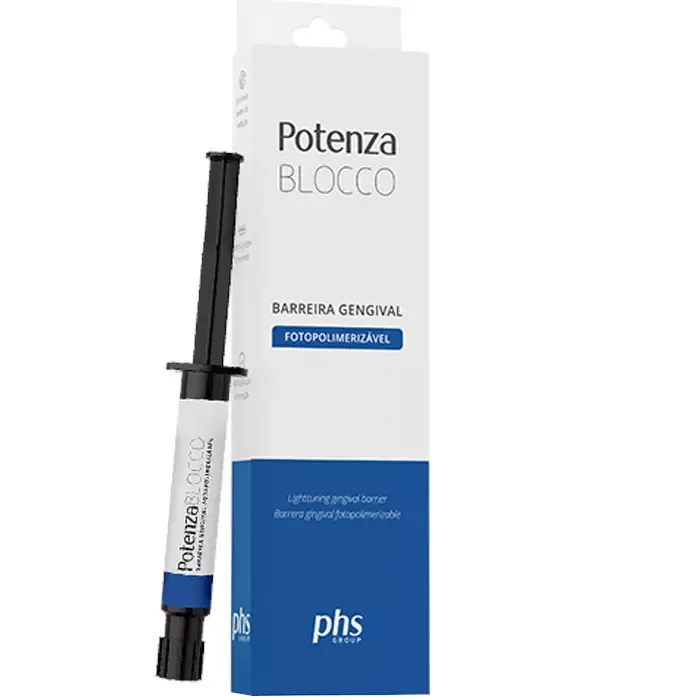 Barreira Gengival Potenza Blocco 1 Seringa - Azul 3