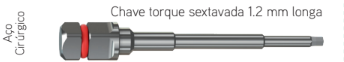 Chave Torque Quadrada 1.3 mm Longa