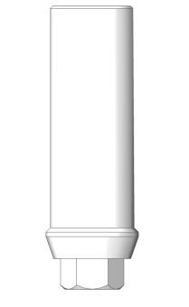 Cilindro Calcinável com Anel de Retenção Sistema C HI - 3,3mm