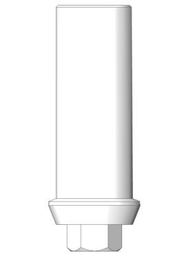 Cilindro Calcinável com Anel de Retenção Sistema X HI - 4,0mm