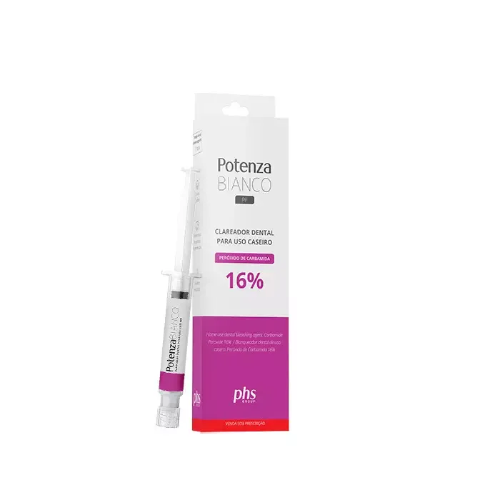 Clareador Potenza Bianco PF 16% - 1 Seringa