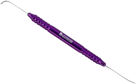 Cureta de Levantamento de Seio Maxilar Flexível - 3 Roxa 2