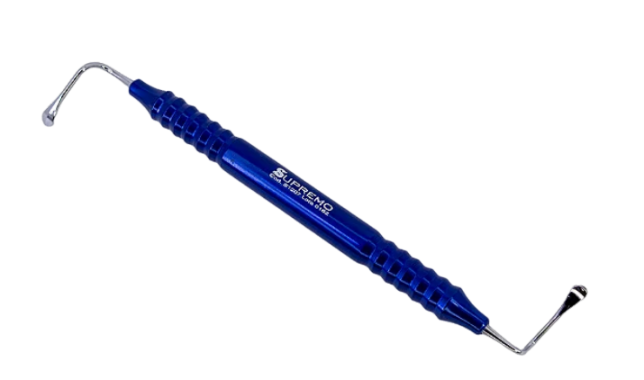 Cureta de Levantamento de Seio Maxilar Rígido - 5 Azul 5