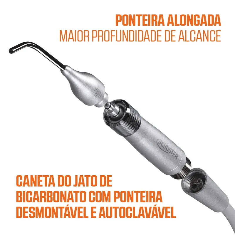 Jato de Bicarbonato e Ultrassom Jetlax Sonic BP II LED 5