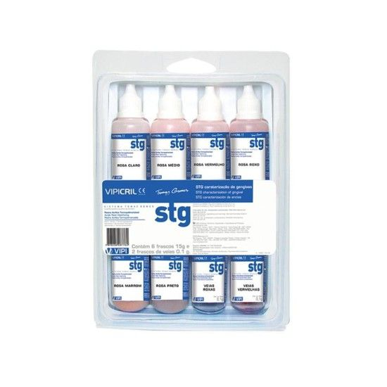 Kit Resina Acrílica Gengiva STG