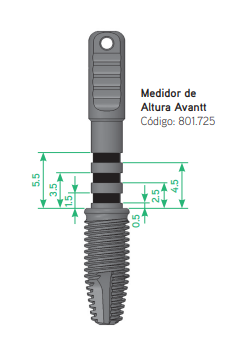 Medidor de Altura Avantt