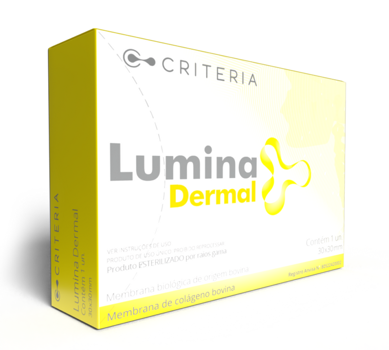 Membrana Óssea Lumina-Dermal Reabsorvível de Periósteo 0,2x20x30mm