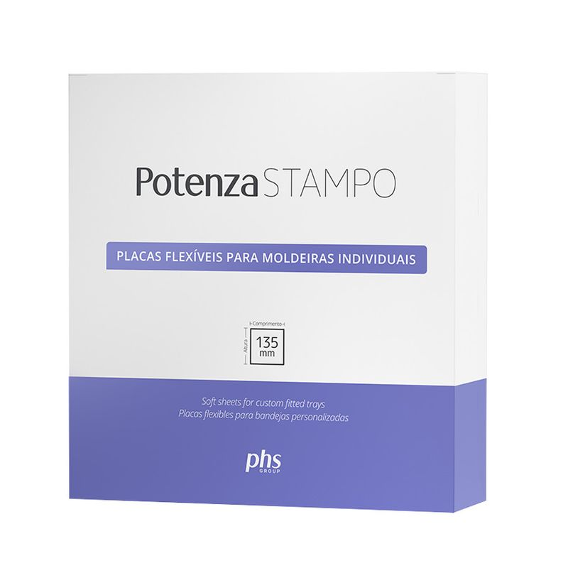 Placa para Moldeira EVA Potenza Stampo 1mm - 10 unidades