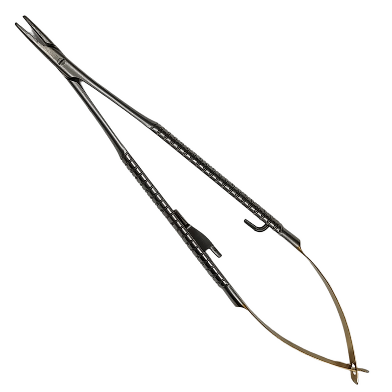 Porta Agulha Castroviejo 16cm Reto S-Lock