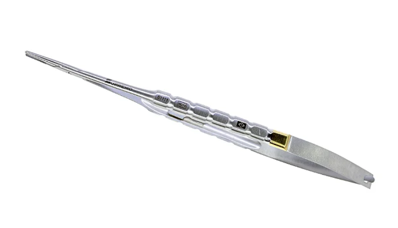 Porta Agulha Castroviejo Reto 18cm Gold Edição Limitada