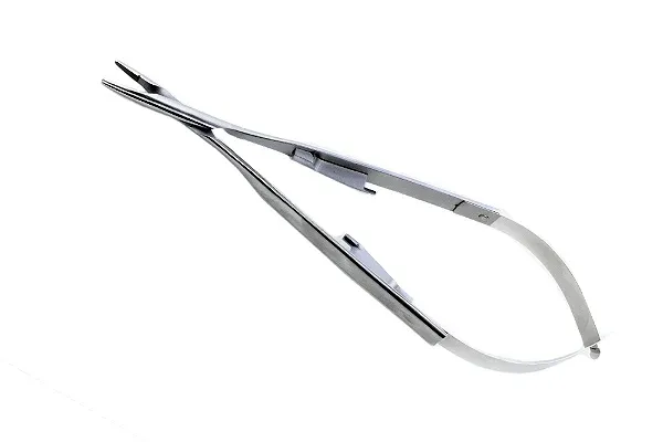 Porta Agulha Castroviejo Reto Plano - 18cm