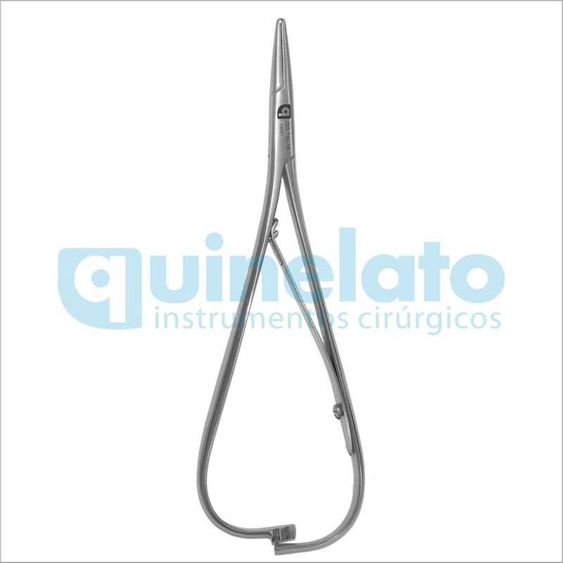 Porta Agulha Mathieu Ligadura Elástica 14cm