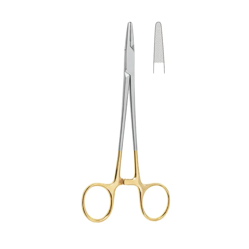 Porta Agulha Mayo Hegar com Videa Reto - 18cm