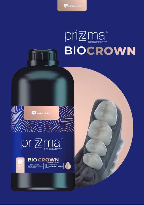 Resina priZma 3D Bio Crown - BL 2