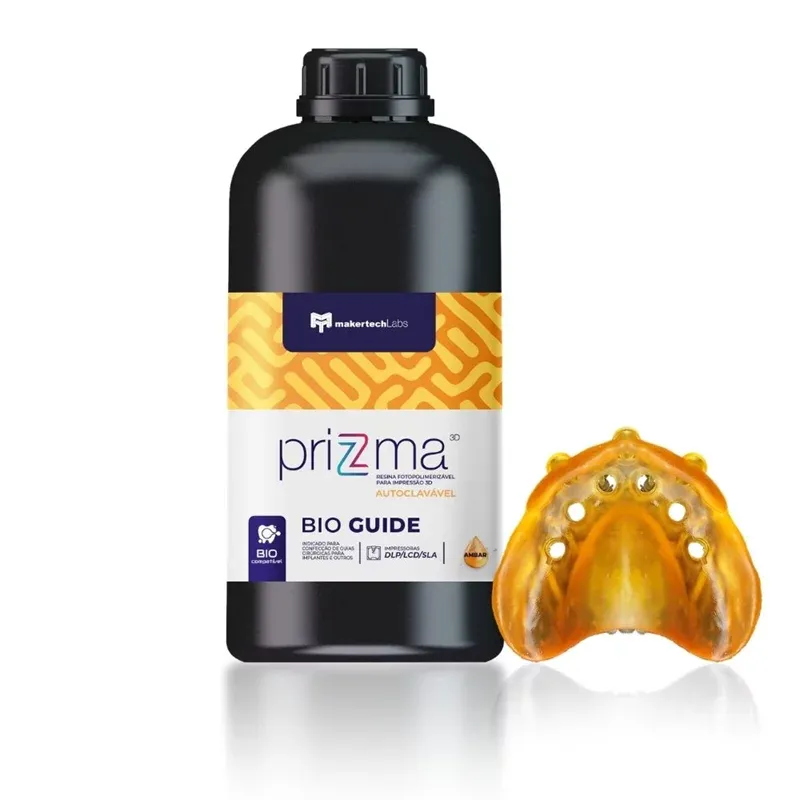 Resina priZma 3D Bio Guide Autoclavável LCD/DLP 500g