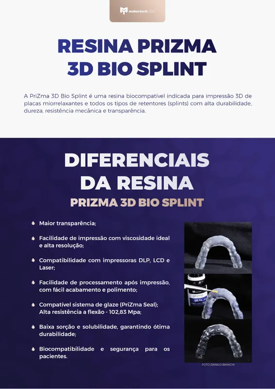 Resina priZma 3D Bio Splint 500g 5
