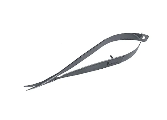 Tesoura Castroviejo para Tecido 16cm Curva