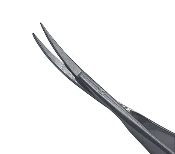 Tesoura Castroviejo para Tecido 16cm Curva 2